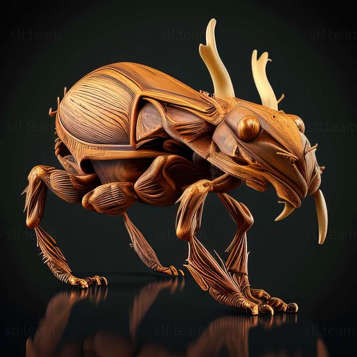 3D model Penichrolucanus nicobaricus (STL)